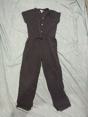 Cat & Jack Short-Sleeve Girls Jumpsuit